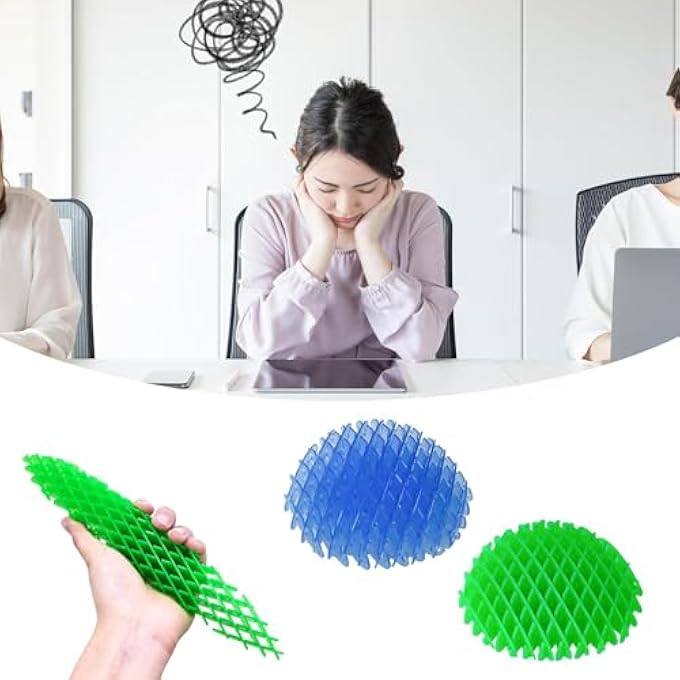 Lonimia 2 Pcs Fidget Worm Toy, Cool Toy Big Toy,Elastic Toys For Adults Kids,Funny Pocket Weird Sensory Toy,Stress Relief - Image 5