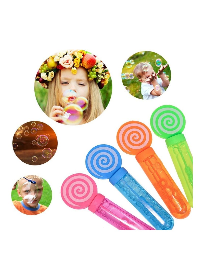SNAPTRON - SNAPTRON Bubbles Party Favors For Kids Birthday- 24Pcs Bubble Wand Toys Boys Girls| Kids Party Favors Mini Toys|Return Gifts For Kids|Birthday Giveaways For Kids|Party Favours|Kids Birthday Return gifts Bubble - Image 1
