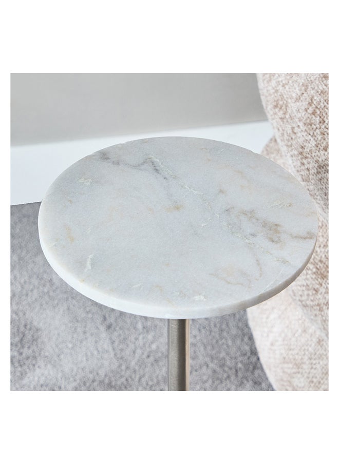 Home Box Cervo Marble Top Accent Table 26 x 60 x 26 cm  - Image 3