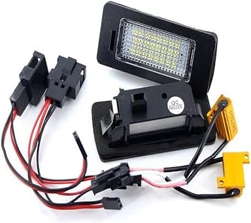 Wivplex 2pcs White Car License Plate Lights - Image 1