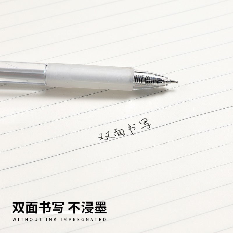 A6 Loose-Leaf Paper Horizontal Line 6 Holes A6 Grid Blank Dot Matrix Student Loose-Leaf Book Inner Core Offset Paper A6 Core - Image 4