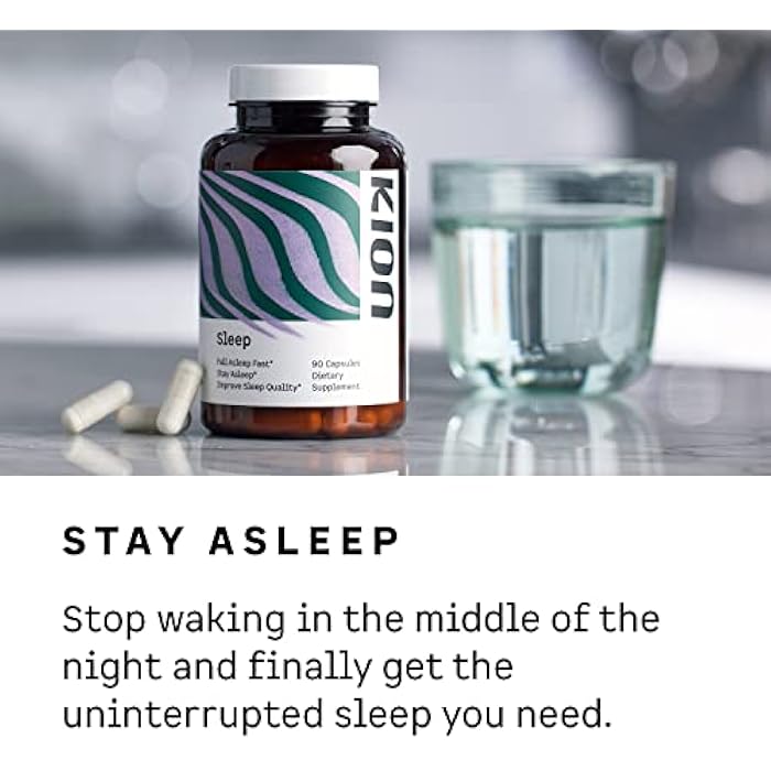 Kion Sleep | Fall Asleep Fast, Stay Asleep & Improve Sleep Quality | Amino Acid Powered Sleep Support | 30 Servings - Image 4
