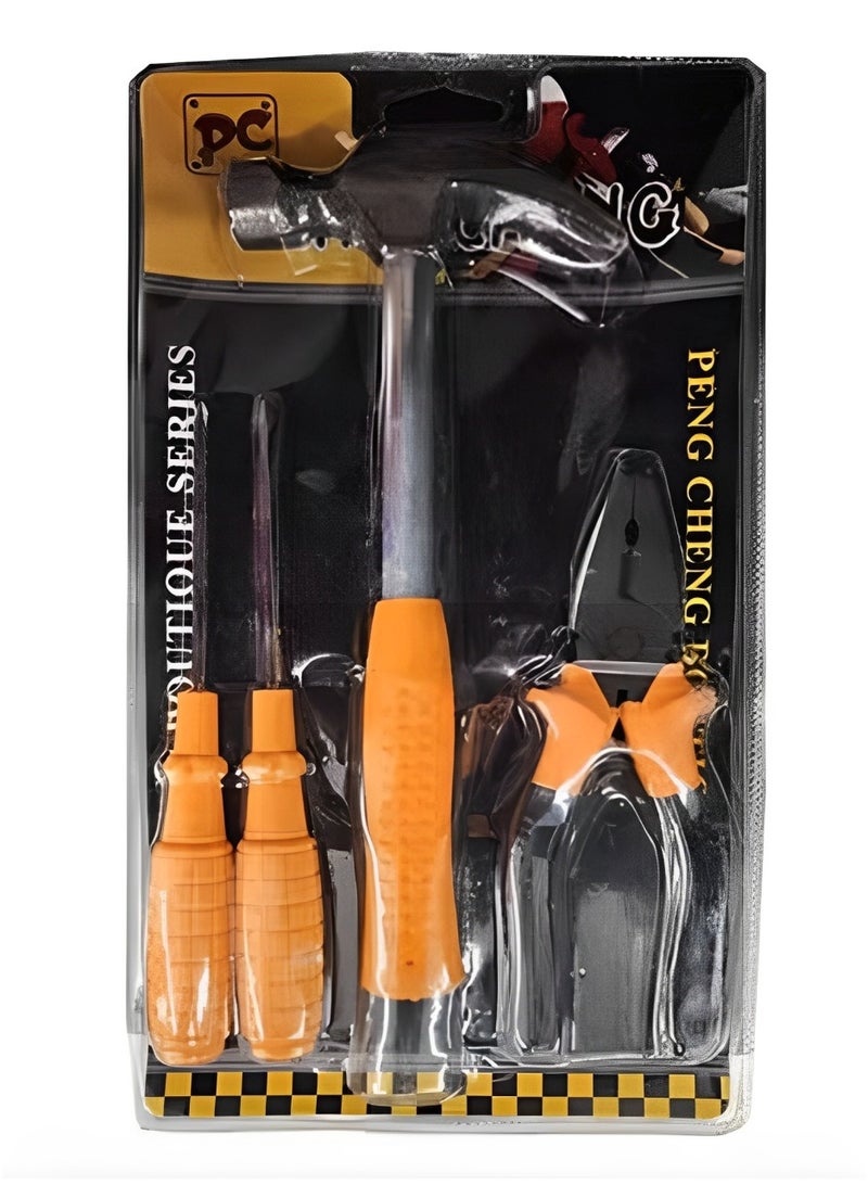 Multifunctional Repair Tools, Plug 2 Screwdriver, and Hex Head Hammer, Liner Gouger and Tool Gift Set - Image 1