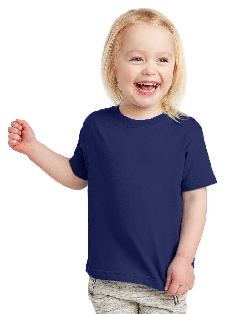 PRINTSHOP4ME Printshop4me Kids Round Neck Girls T Shirt 170 GSM Pure Cotton Basic Colors  - Image 1
