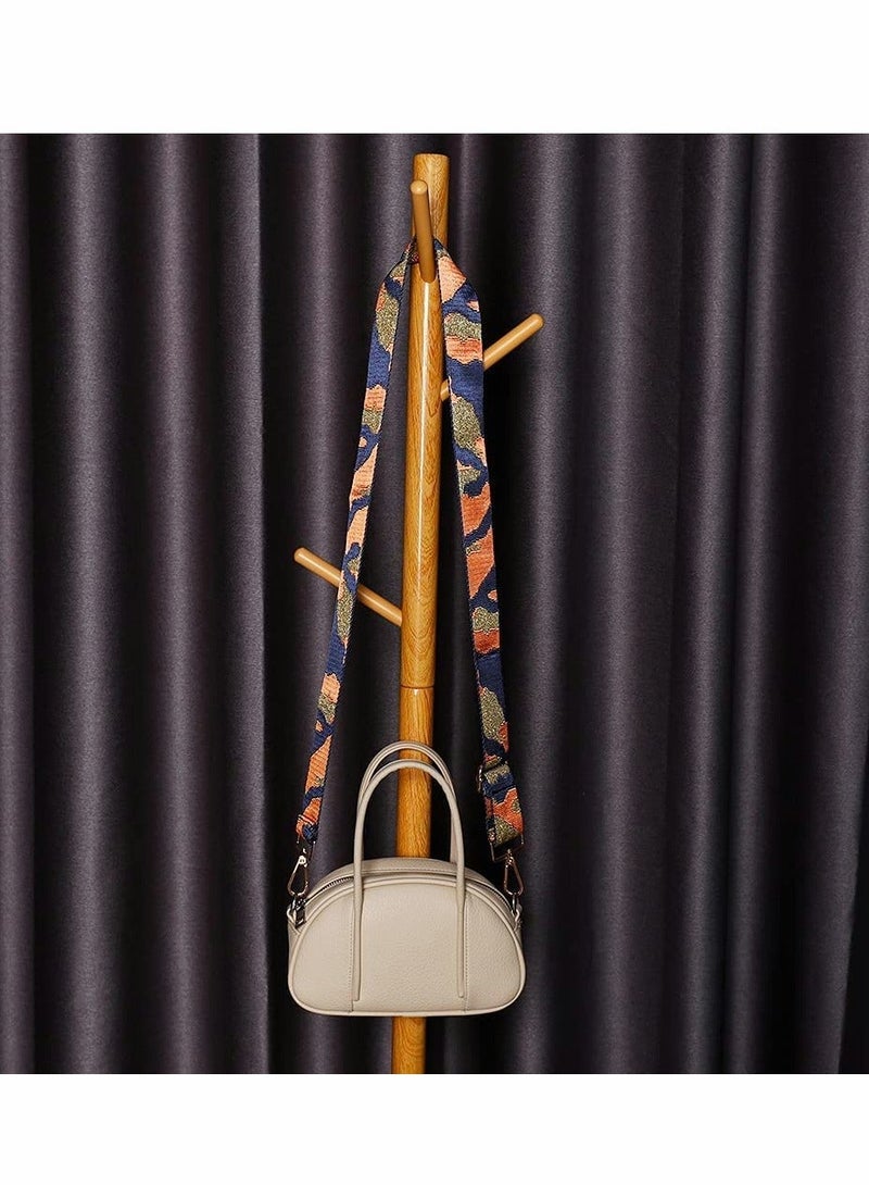 Wide Shoulder Strap, Adjustable Crossbody Handbag Strap Guitar Style Cross Body Handbag Purse Strap Replacement Shoulder Bag Strap Belt for Crossbody Canvas Bag Handbag  - Image 5