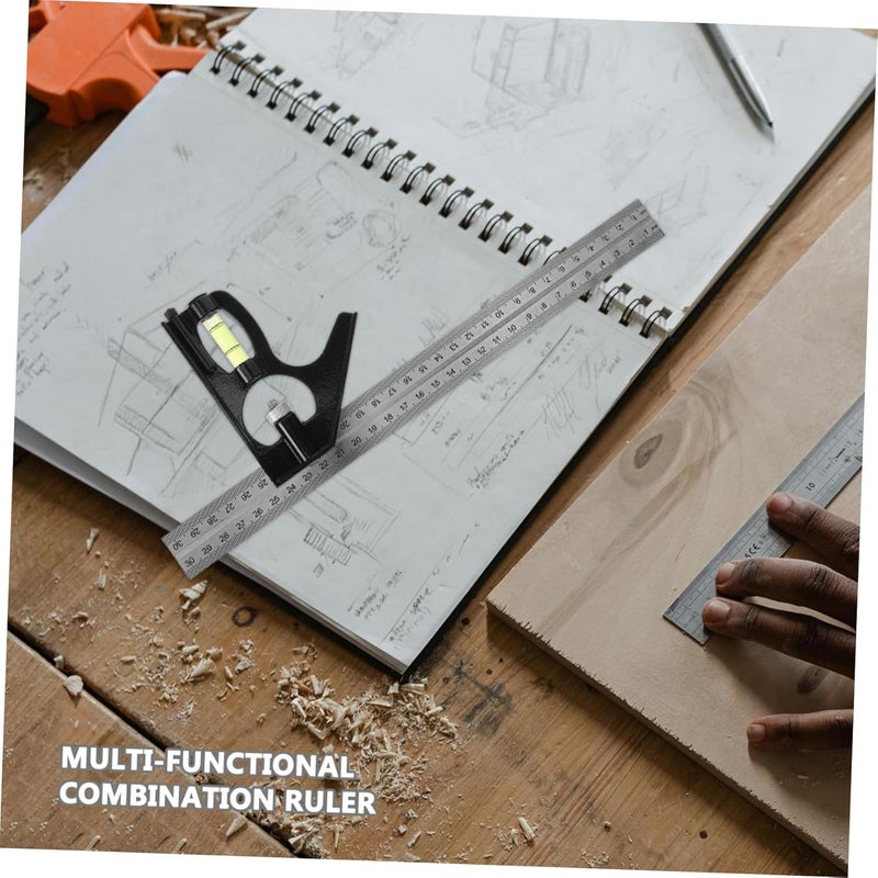DOITOOL Style Multi-Angle Measuring Tool Aluminum Alloy Angle Ruler Precision Ruler - Image 3