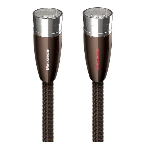 AudioQuest Mackenzie XLR Audio Interconnect Cable (3m, Pair) - Image 1