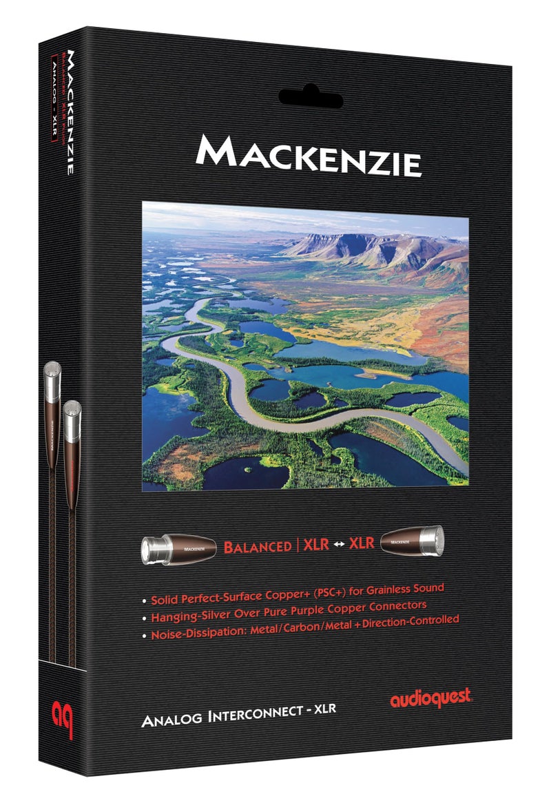 AudioQuest Mackenzie XLR Audio Interconnect Cable (3m, Pair) - Image 2