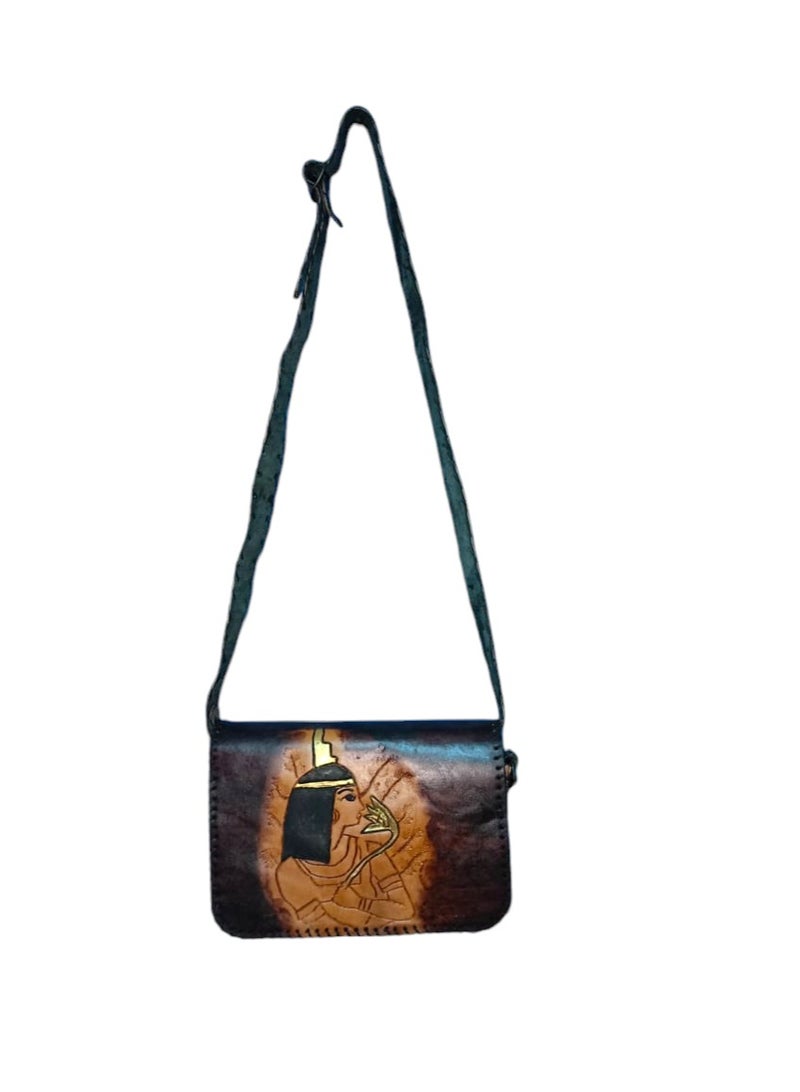 Sheer Fashionable Leather Crossbody Bag  - Image 2