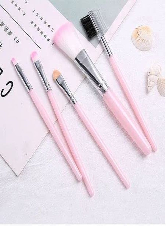 Red Champion Beautiful Makeup Brush | Face Pack Soft Bridal Bristle Makeup Mini Brush Kit | Beauty Facial Blush Brush Face Pack Beauty Blender and Brush Combo Eyeshadow Brush Foundation - Image 3