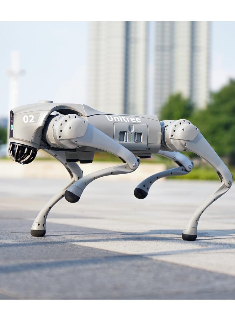 Unitree Go2 Pro AI Robot Dog (With Controller) – Smart Quadruped Robot with Voice Control, Autonomous Navigation, Obstacle Avoidance, 4D LiDAR, and App Remote Control for Education, Research & Entertainment - Image 1