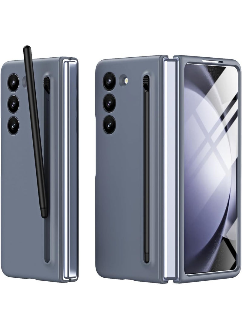 Bukela Case for Galaxy Z Fold 6 Case with S Pen Fold Edition, Matte PhoneCase, Ultra-Thin Silky Liquid PC Bumper Phone Cover for Samsung Galaxy Z Fold-6 2024 - Image 1
