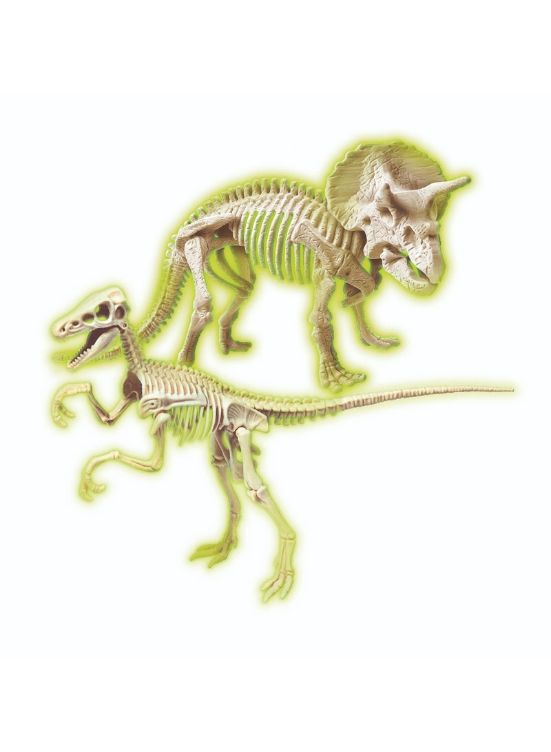 Clementoni مجموعة حفر ترايسيراتوبس وفيلوسيرابتور من كليمنتوني | ألعاب STEM | ألعاب علمية | لعبة تعليمية وتعلمية | هدية للأطفال وعشاق العلوم - Image 3