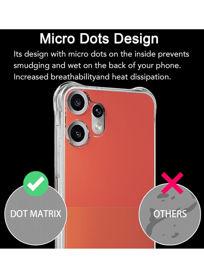 Transparent Case for Nothing CMF Phone 2 Pro Clear TPU Four Corners Protection Cover Transparent Soft funda - Image 5