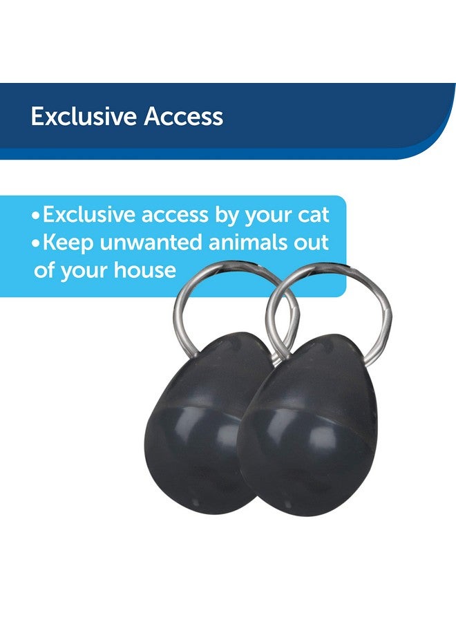 بيت سيف، ستاي ويل، مفتاح طوق مغناطيسي، عبوة من قطعتين، دخول انتقائي، مريح، بديل للشريحة الدقيقة، أسود - Image 2