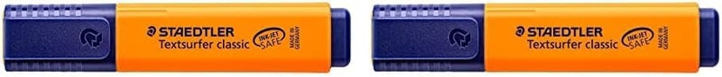 STAEDTLER 364-4 Highlighter Textsurfer, Orange - 10 Pieces (Pack of 2) - Image 1
