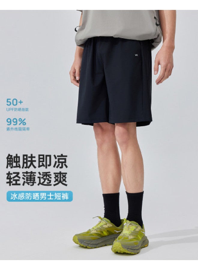 VVC Sun Protection Shorts Men 2025 New Summer Ice Feel Outdoor Sports Pants Lightweight Breathable 5-Point Shorts - Image 1
