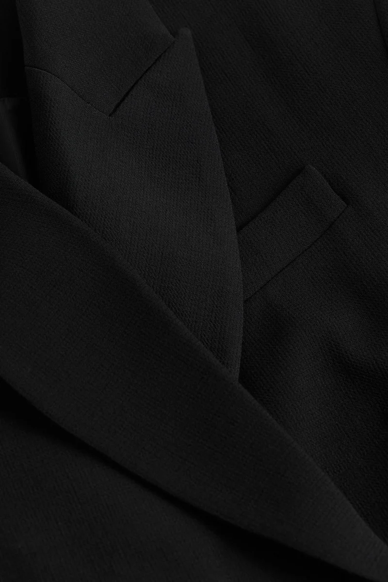 H&M Wool-Blend Wrap Blazer