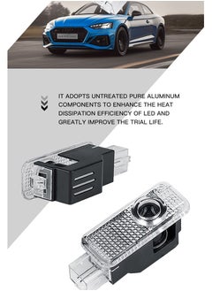 RAYMOS Audi Door Welcome Light Led HD Projector Lamp For Audi A3 A4 B8 8P 8V A6 C7 A5 Q5 B7 B6 B9 SLINE QUTTRO RS Q3 Q7 S3 S4 S5 S6 Logo Light  - Image 5