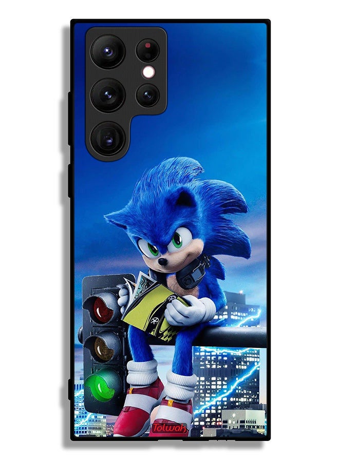 Tolwak Samsung Galaxy S22 Ultra 5G Protective Case Cover Sonic Reading - Image 3