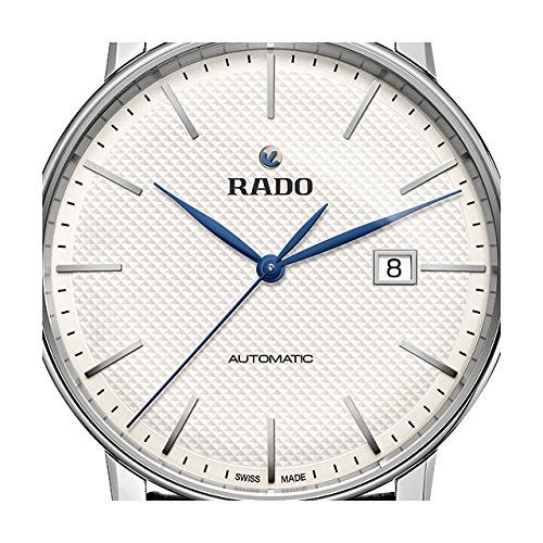 Rado Men's Coupole Classic Leather Swiss Automatic Watch, White (R22876015) - Image 3