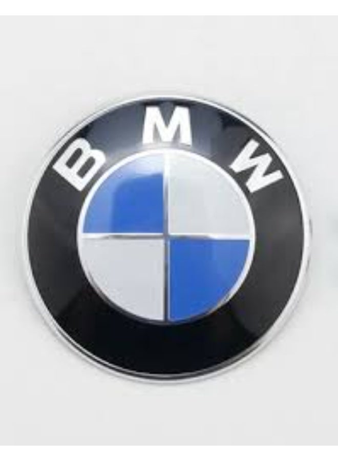 بي إم دبليو علامة شعار BMW الامامية 82mm ازرق - Image 2