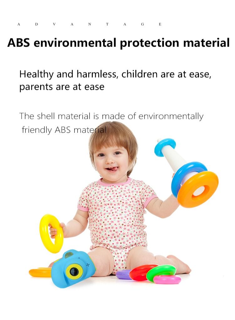 GULFLINK Kids Camera For Girls And Boys Blue - Image 5