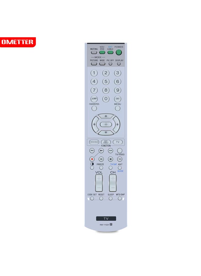 OMETTER - Original Remote Control RM-Y1001 For SONY TV Fernbedienung KE37XS910, KE42XS910, KE50XS910, RMY1001 - Image 1