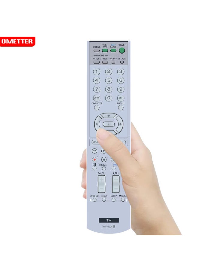 OMETTER - Original Remote Control RM-Y1001 For SONY TV Fernbedienung KE37XS910, KE42XS910, KE50XS910, RMY1001 - Image 1