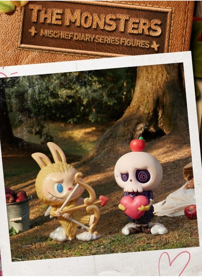 null - Labubu THE MONSTERS Mischief Diary Series Random 1 piece Pop Mart blind box Collectible Toy Art - Image 1