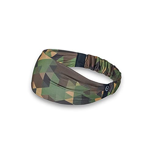 Coreteq Printed Multifunction Sports Sweatband Headband Microfiber Men and Women (Digi Camo) - Image 3