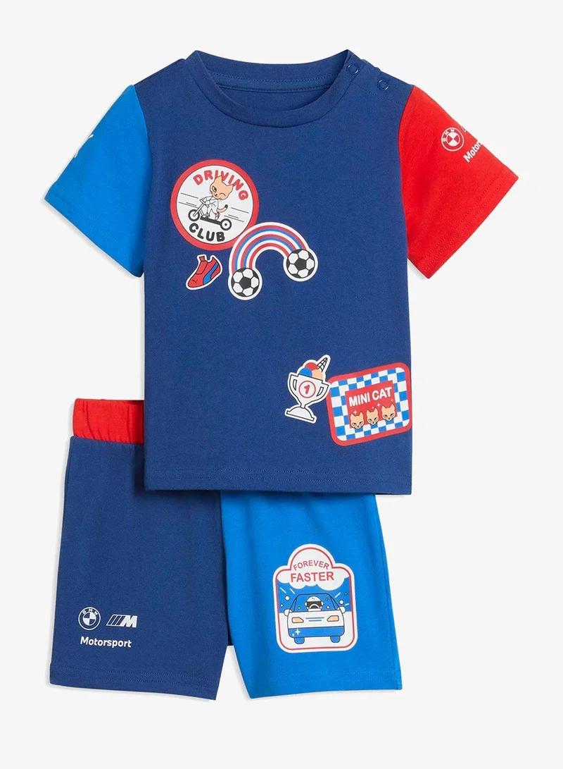PUMA Kids Bmw Mms Essential Shorts Set