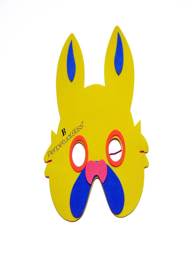 Perpetual Bliss (Pack of 10) Foam Eye Mask for Kids/Birthday Theme Party Decoration Supplies/Return Gifts/Animal Theme - Image 5