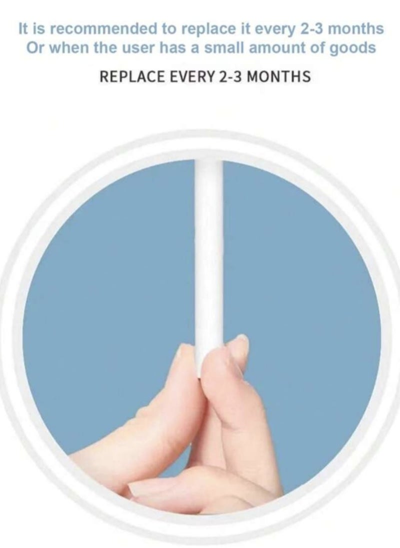 Humidifier Filter Sponge Sticks Diameter Set of 20 Sticks, Universal Sponge Sticks for Air Humidification with Usb-Powered Ultrasonic Humidifier