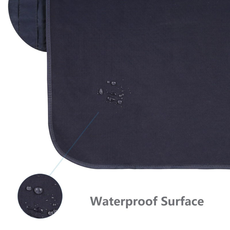 WOMUMON Extra Large Booster Chair Cover, Dining Chair Seat Protector Cover for Booster Seat, Non-Slip Backing, Waterproof, Oil-Proof and Stain-Proof, Easy to Wipe Clean - Image 3