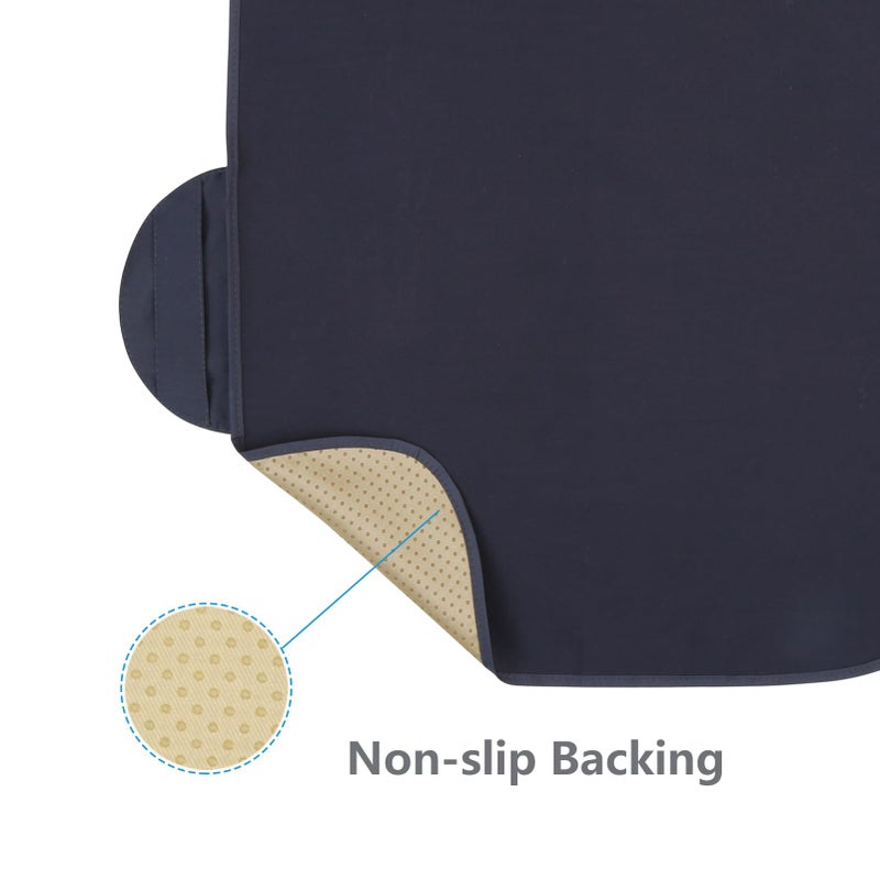 WOMUMON Extra Large Booster Chair Cover, Dining Chair Seat Protector Cover for Booster Seat, Non-Slip Backing, Waterproof, Oil-Proof and Stain-Proof, Easy to Wipe Clean - Image 2