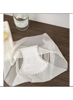 TECHNO 8Q Ultra Thin Seamless Ice Silk Panties Micro Transparent Laser Cutting Non-Trace Panties White  - Image 4