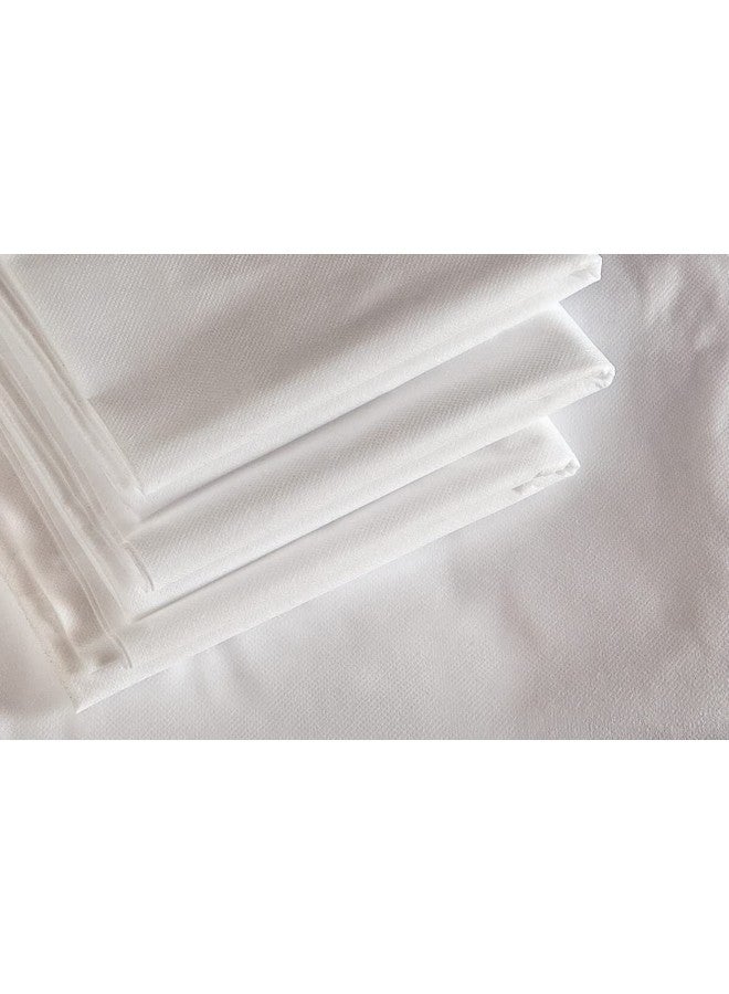 M's Solutions & Enterprises Disposable Bedsheets/Bed Cover White for Hospital, Traveling, Trains, Spa, Massage Rooms, 25 GSM, 32 X 72 Inches Pack of 60 Pieces - Image 2