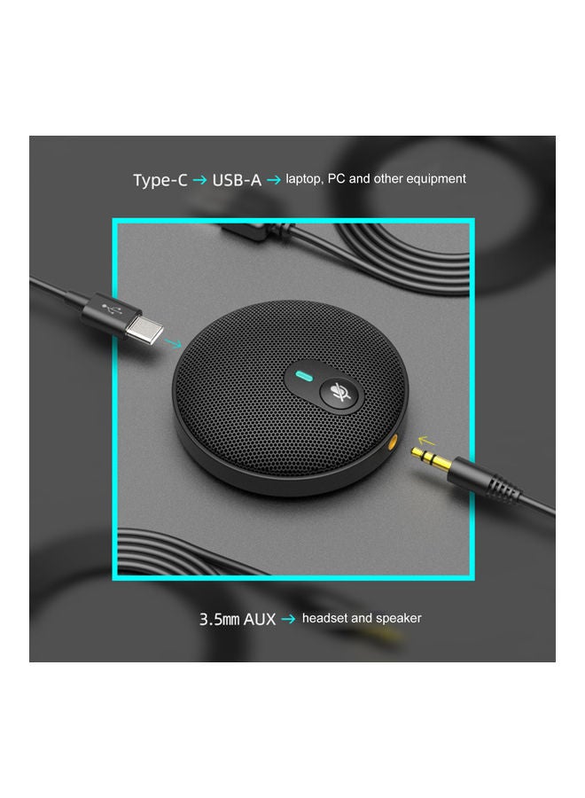 NIBEMINENT U3 Omnidirectional Condenser Microphone Black  - Image 4
