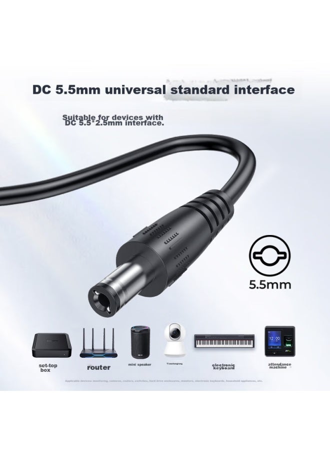 Llano 5v 2a Power Adapter Compatible With Router Power Cord, Set-top Box, Optical Modem, Fiber Switch, Transceiver, Parking Meter, Universal 5.5mm*2.5mm - Image 3