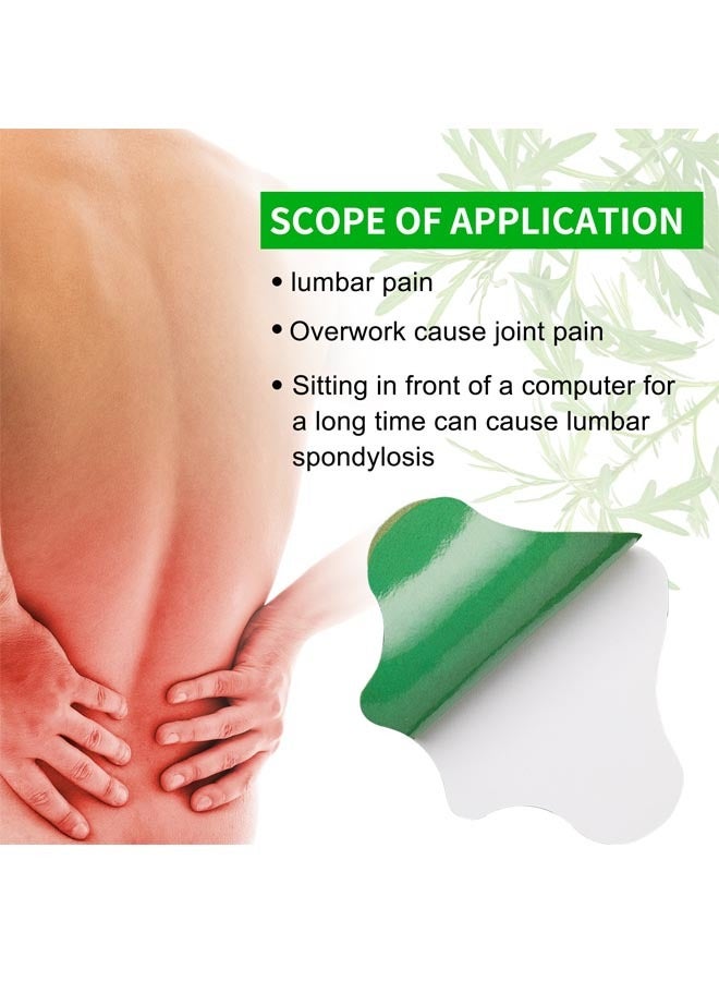 Generic 24-Pieces Wormwood Lumbar Pain Relief Patches for Low Back Pain Backache Sprains  - Image 2