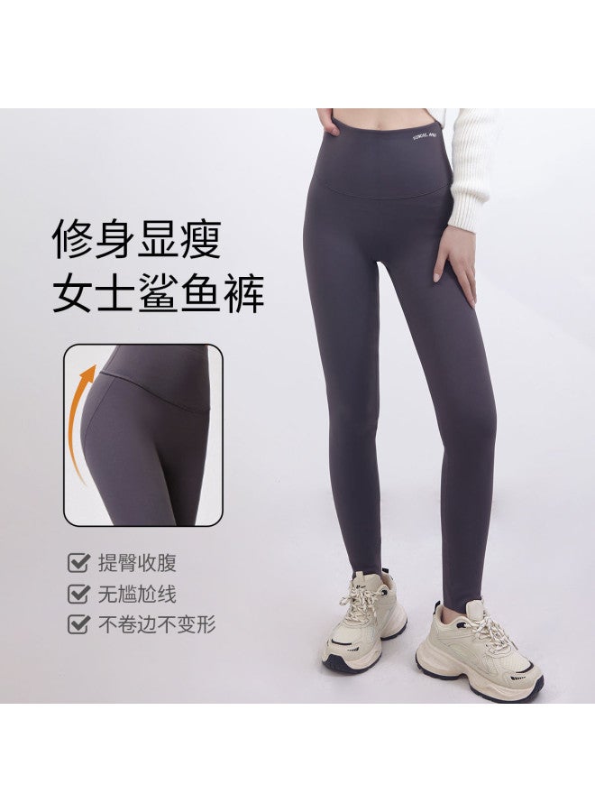 pincai Shapewear Seamless Sculpting Shark Pants Yoga Pants Slimming Leggings Ankle Pants - Image 2
