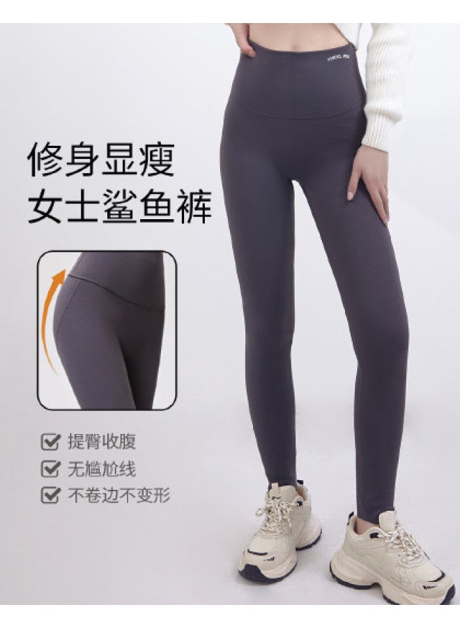 pincai Shapewear Seamless Sculpting Shark Pants Yoga Pants Slimming Leggings Ankle Pants - Image 1