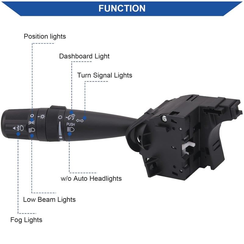 Obaee Multi-Function Turn Signal Switch for Chrysler and Dodge - Image 3
