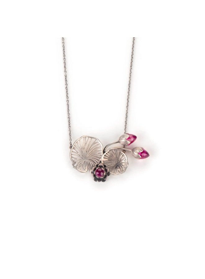 Shaya Women By Caratlane Oxidised Rise Above Apathy Necklace In 925 Silver - Image 1