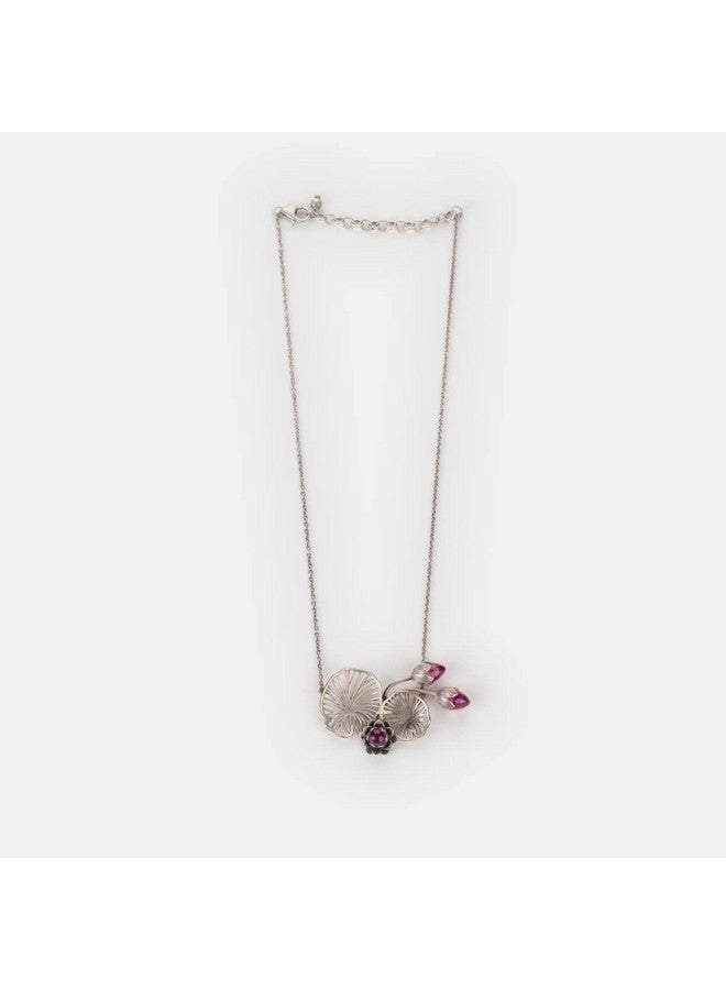 Shaya Women By Caratlane Oxidised Rise Above Apathy Necklace In 925 Silver - Image 4