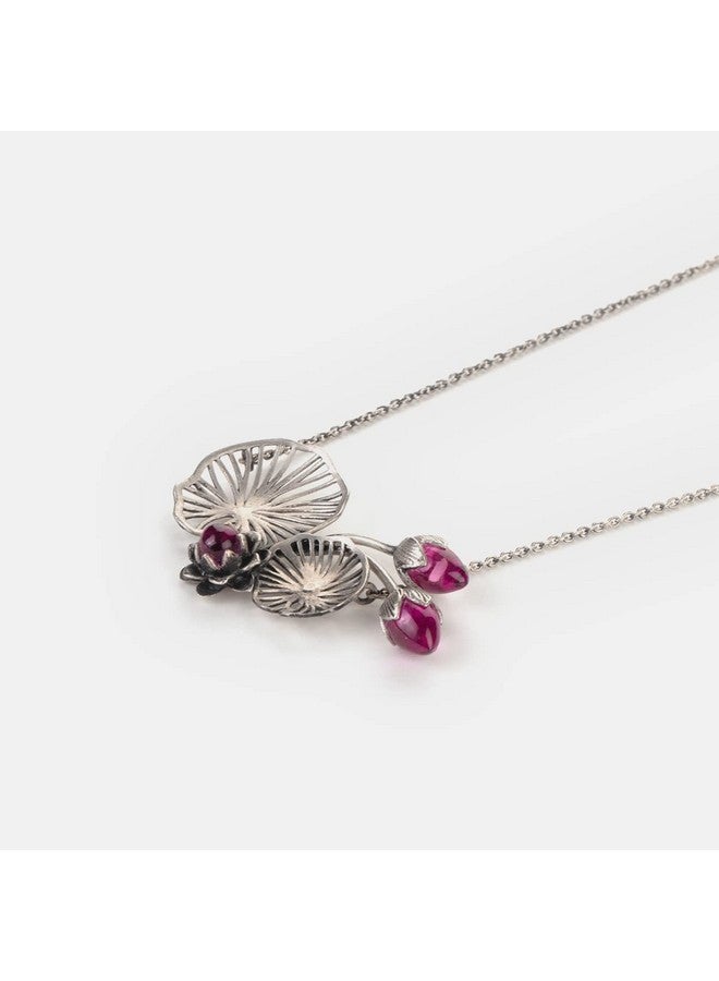 Shaya Women By Caratlane Oxidised Rise Above Apathy Necklace In 925 Silver - Image 5