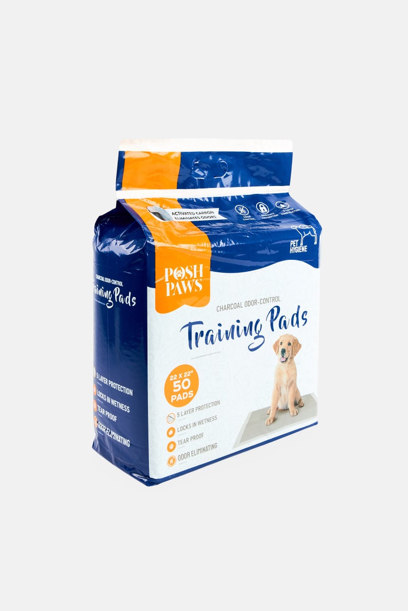 Posh Paws 50 Pieces Training Pads, Multicolor  - Image 3