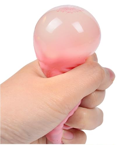 Dhjrefhhd 1Pcs Squishy Brain Fidget Splat Ball StressRelieving Sensory Soft Prop Tool Funny Fake Brain Halloween Decoration Props - Image 5