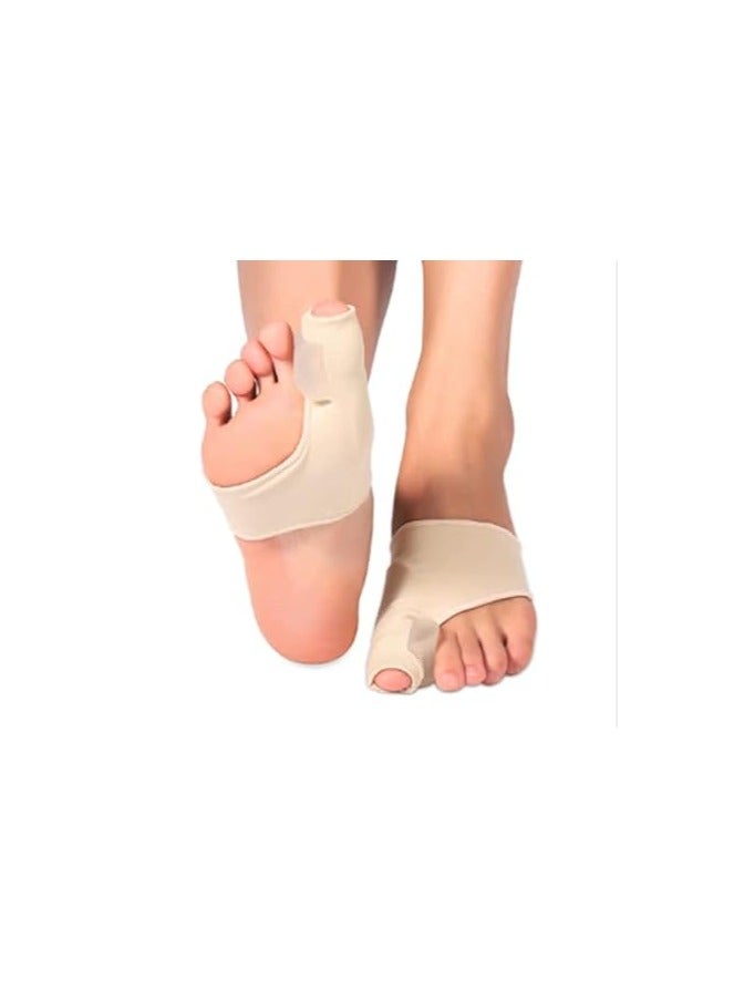 Generic Fengfu Toe Separator Corrector with Non-Slip Gel Pad for Hallux Valgus Correction, Orthotics, Hammerhead Pain Relief, One Size - Image 1